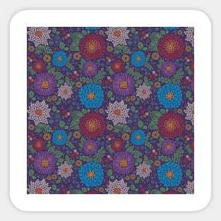 Flower Mosaic Sticker